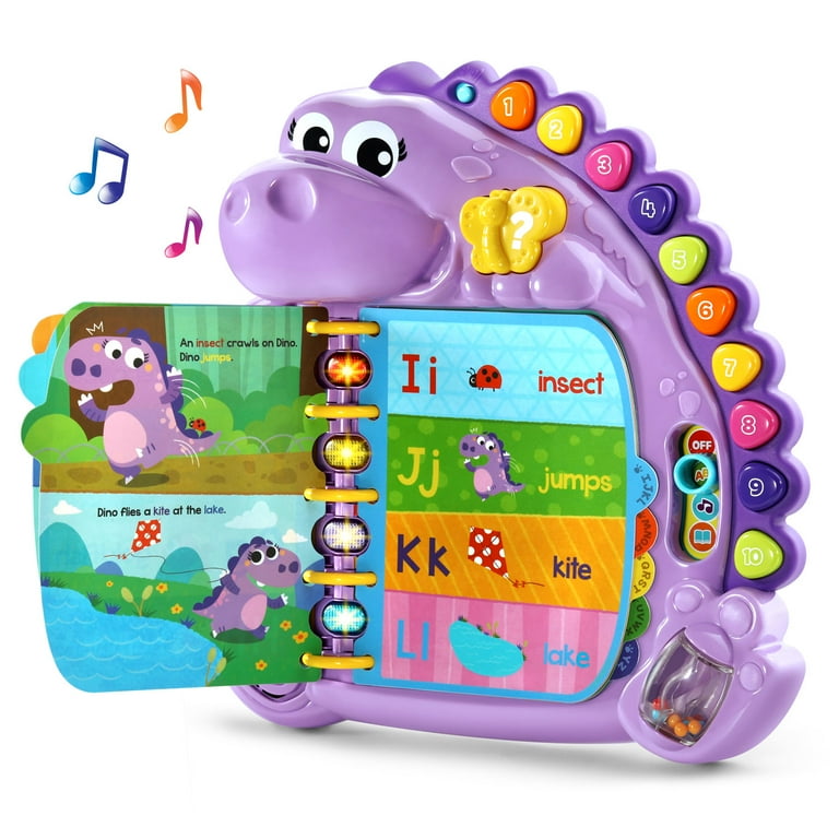 LeapFrog Dino's Delightful Day Book - Walmart.com