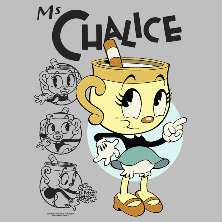 The Cuphead Show super extra comfy character Ms. Chalice shirt