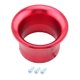 thumbnail image 4 of Taza roja del filtro de aire del cuerno de la motocicleta de 2X 50 mm para carburador 24/26/28 / 30 mm Sunnimix Embudo Turbo Horn, 4 of 8