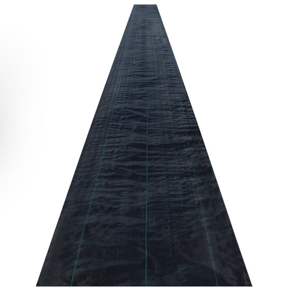 Weed Control Fabric 6ft x 300ft - Geo Textile Fabric Heavy Duty - Woven Ground Cover for Commercial Greenhouse, Yard, Garden Barrier Cloth Blocker Mat