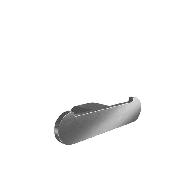 Volkano V4224 Flow Double Towel Hook - Nickel Brossé