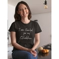 thumbnail image 2 of I'm Thankful For My Children  Women T-Shirt, Female x-Large, 2 of 4