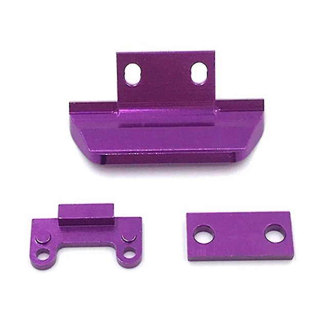 Compatible Withcompatible Withremote Car Alloy Anti- Bumper,purple