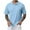 Light Blue, variant on Ashirexll Mens T-shirts, Big and Tall Shirts for Men, Summer Casual Turndown Collar Short Sleeve Solid Color Fashion T-Shirts