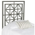 thumbnail image 2 of SAFAVIEH Lucinda Geometric Glam Metal Headboard, Twin, Antique Iron, 2 of 4