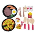 thumbnail image 3 of HILABEE Kitchen Toys Cooking Playset Food Set Role Play Pretend Play Kitchen Set Kitchen 29pcs, 3 of 9