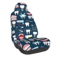 thumbnail image 1 of Wukai Dental Full Set Car Seat Covers with Soft Padding Universal Auto Front Seats Protector and Cushion Mat, 1 of 5