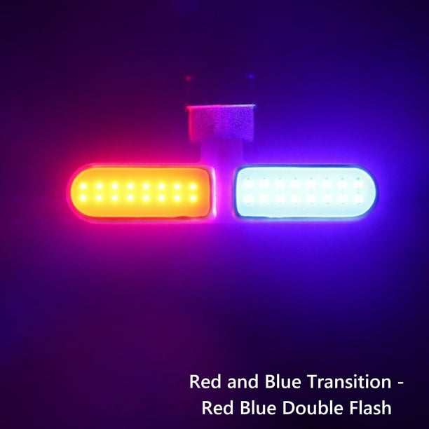 Luz trasera LED, luz, luz trasera, luz trasera LED recargable USB luces traseras para bicicleta