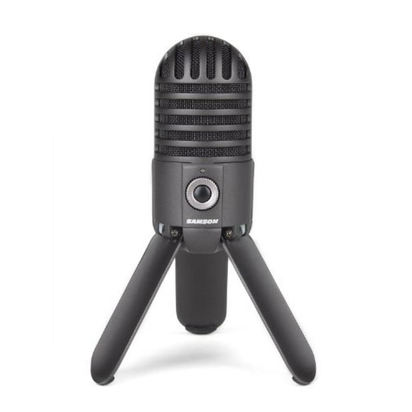Samson Microphone de Studio USB Meteor (Titane Noir)