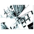 thumbnail image 2 of Fractal 3D Cubes Everywhere - Abstract Canvas Art Print, 2 of 3