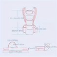 thumbnail image 2 of Ergonomic Carrier for Newborns & Infants: 0-36 Months, 3-in-1 Front Facing Kangaroo Baby Wrap Sling, Halloween, Thanksgiving And Christmas Gift, 2 of 5