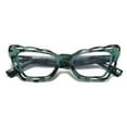 thumbnail image 5 of 4 Pairs of Green Tortoise Oversize Butterfly Anti-blue Light Reading Glasses 2.50 for Women Spring Hinge Readers +2.50, 5 of 6