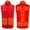 Red, variant on SELONE USB Heated Vest for Men Women Dual Control 9 Heating Zones Cotton Jacket Zipper Coat Printed Winter Clothing