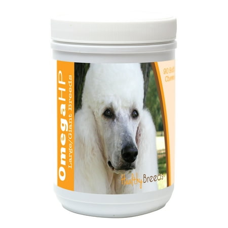 UPC: 0840235112280 | Healthy Breeds Poodle Omega HP Fatty Acid Skin and Coat Support Soft Chews