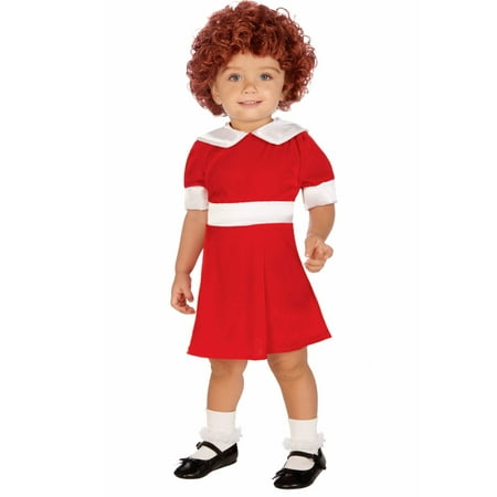 Annie Red Dress Toddler Costume