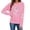 N-Pink, variant on Tiweut Sweatshirt Women Valentine's Day Heart Print Sweatshirt Crewneck Long Sleeve Pullover Hoodless Tops