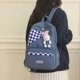 thumbnail image 1 of Mochila para niños Mochila grande para estudiantes Mochila con cremallera con colgante de animal lindo (Azul) FLhrweasw Nuevo, 1 of 2