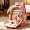 thumbnail image 6 of Large Capacity Backpack Student Back-to-School Lovely Bows Carry on Bag,Lightweight Travel Daypack, 6 of 10