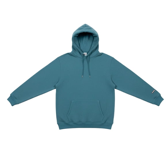 Sudadera Quarry para Hombre Hoodie Lisa Premium Verde Talla CH