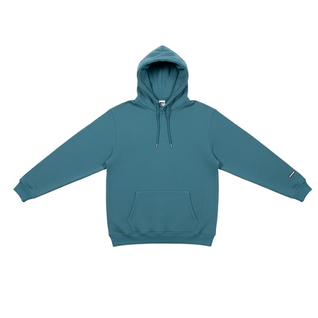 Sudadera Quarry para Hombre Hoodie Lisa Premium Verde Talla EG