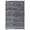 Black/Ivory, variant on SAFAVIEH Mila Coretta Striped Polyester Area Rug, Gray/Ivory, 8' x 10'