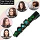thumbnail image 5 of Clip de pico de pato, clip de pelo trenzado con diamantes de imitación para mujeres/niñas, 5 of 5
