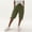 01-Army Green, variant on Women's High Waisted Drawstring Cargo Capri Pants, Cotton Linen Casual Cropped Trousers, Adjustable Cuff Below Knee Lounge Pants with Pockets 07-Navy M