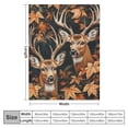 thumbnail image 4 of Orinice Deer Funny Tapestry Wall Hanging Aesthetic Blanket Room Decoration for Picnic Beach Mat 50x60in, 4 of 6