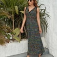 thumbnail image 3 of Funny dress code Sleeveless Dress women evening dress dress for woman Women's skirt, 3 of 6