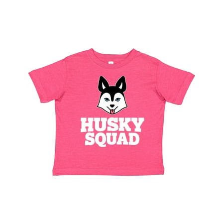 

Inktastic Dog Husky Squad Gift Toddler Boy or Toddler Girl T-Shirt