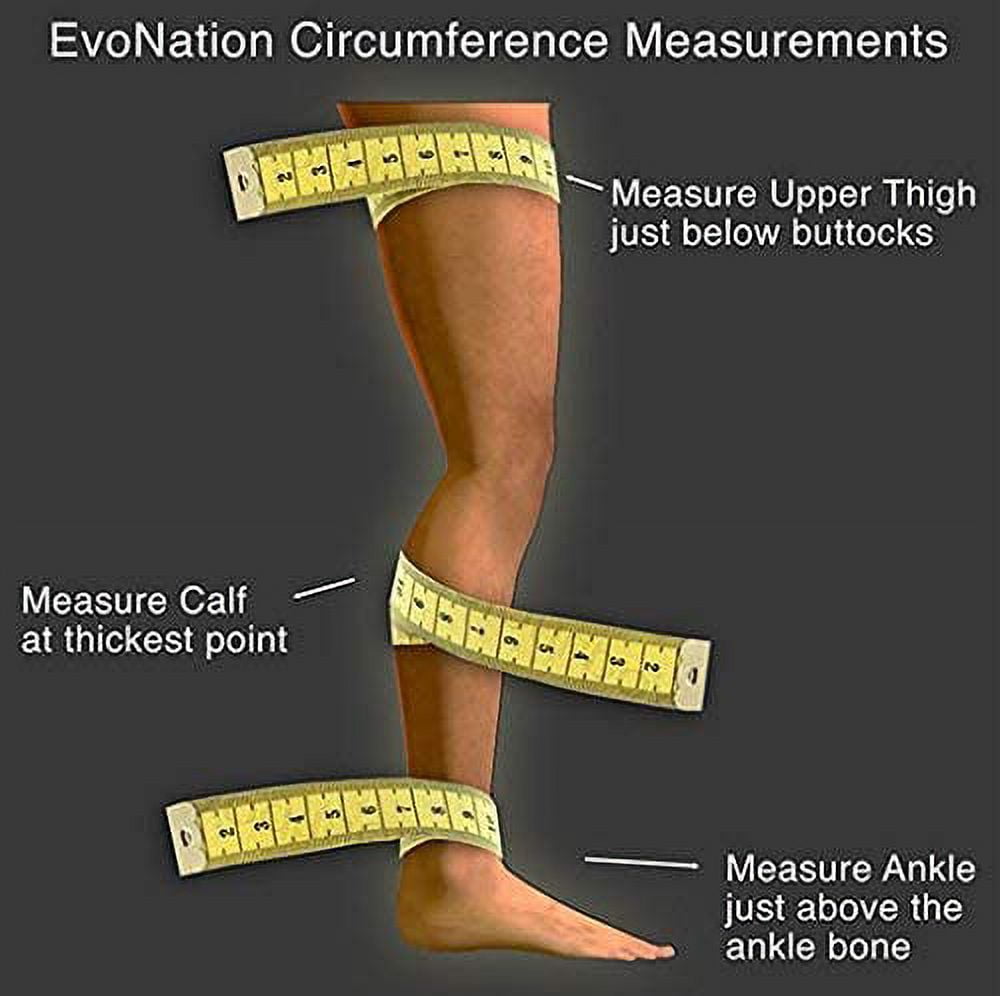 EvoNation Copper Sole Women's 20-30 mmHg Compression Socks