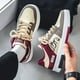 thumbnail image 5 of Zapatillas de deporte Zapatos casuales para hombre Cómodo cuero de PU Plano para otoño (42) Rojo DQrwqpou Tenis De Mujer Tenis De Hombre, 5 of 8