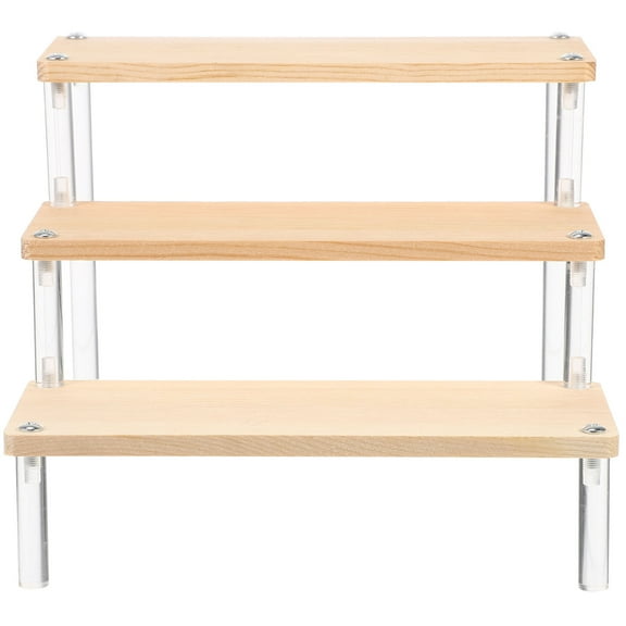KONTONTY 1Pcs Retail Display Rack Multi-layer Design Large Capacity 7.86X7.86X6.29in for Home Users