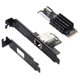 thumbnail image 4 of Adaptador de red LAN RJ45 M.2 a puerto único 10G Ethernet Gigabit Nic B Key M Key 10G/2.5G/1000M Ca Negro, 4 of 5