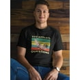 thumbnail image 2 of Smartprints Mens Graphic Tee Black - You Axolotl Questions 100% Cotton Regular Fit, 2 of 4