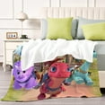 thumbnail image 4 of Rancho Dino anti-pilling, suave, ligera, esponjosa y acogedora de lujo para hogar y cocina – Perfecta para niños y adultos,150X120cm, 4 of 6