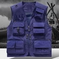 thumbnail image 5 of Hilenly Plus Size Mesh Breathable Fishing Vest for Women Multi-Pockets Photography Travel Hiking Waistcoat Jacket Outdoor Work Photo Cargo Fly Summer Vests, 5 of 7