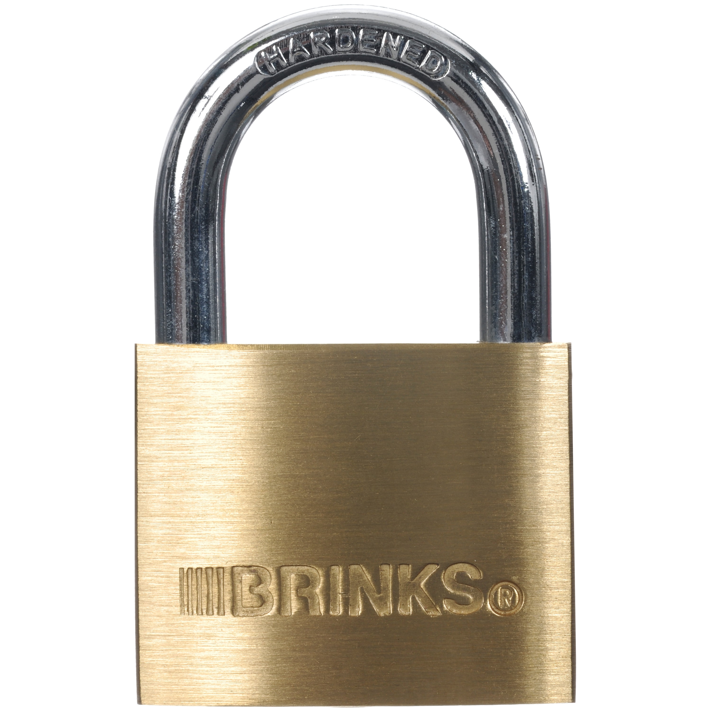 Brink's 40mm Solid Brass Padlock, 7/8" Shackle Clearance