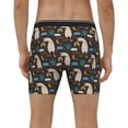 thumbnail image 2 of Men's Boxer Briefs, Cute Alpaca Soft and Breathable Mens Underwear Boxer Briefs With Widen Waist, 2 of 5