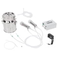 thumbnail image 2 of 5L Mini Electric Pulsation Milking Machine Milker Livestock Husbandry And Breeding Machine Voltage with Hand pulling Plastic for Goat Cow, 2 of 8
