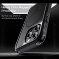 thumbnail image 4 of JETech Case for iPhone 14 Pro 6.1-Inch Compatible with MagSafe, Heavy Duty Dual-Layer Rugged Protection, Shockproof Protective Tough Phone Magnetic Cover (Black), 4 of 6