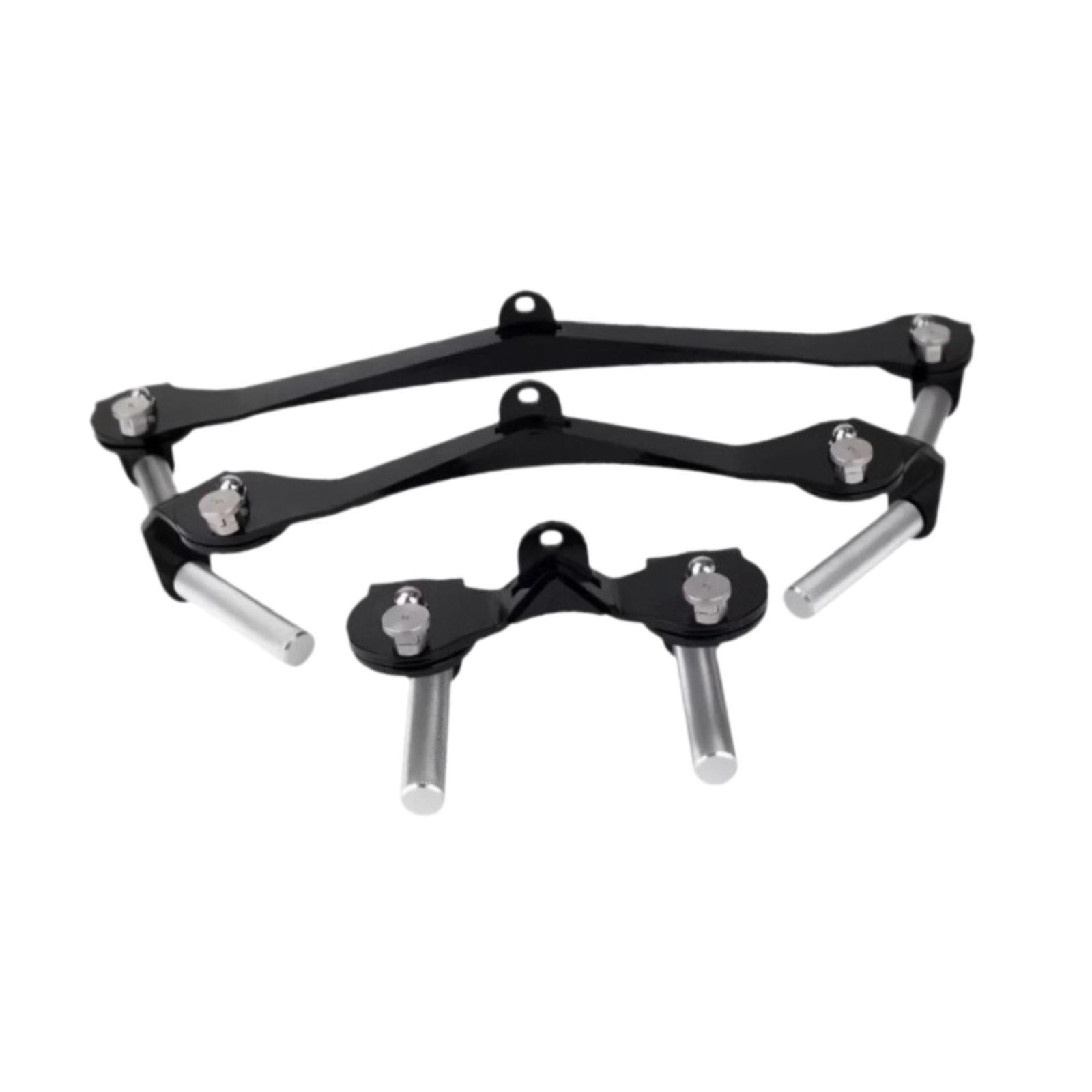 DimyFew Adjustable Gym Handle AntiSlip Grip Pull Down Bar for Arms Workout Men Women Narrow Medium Wide