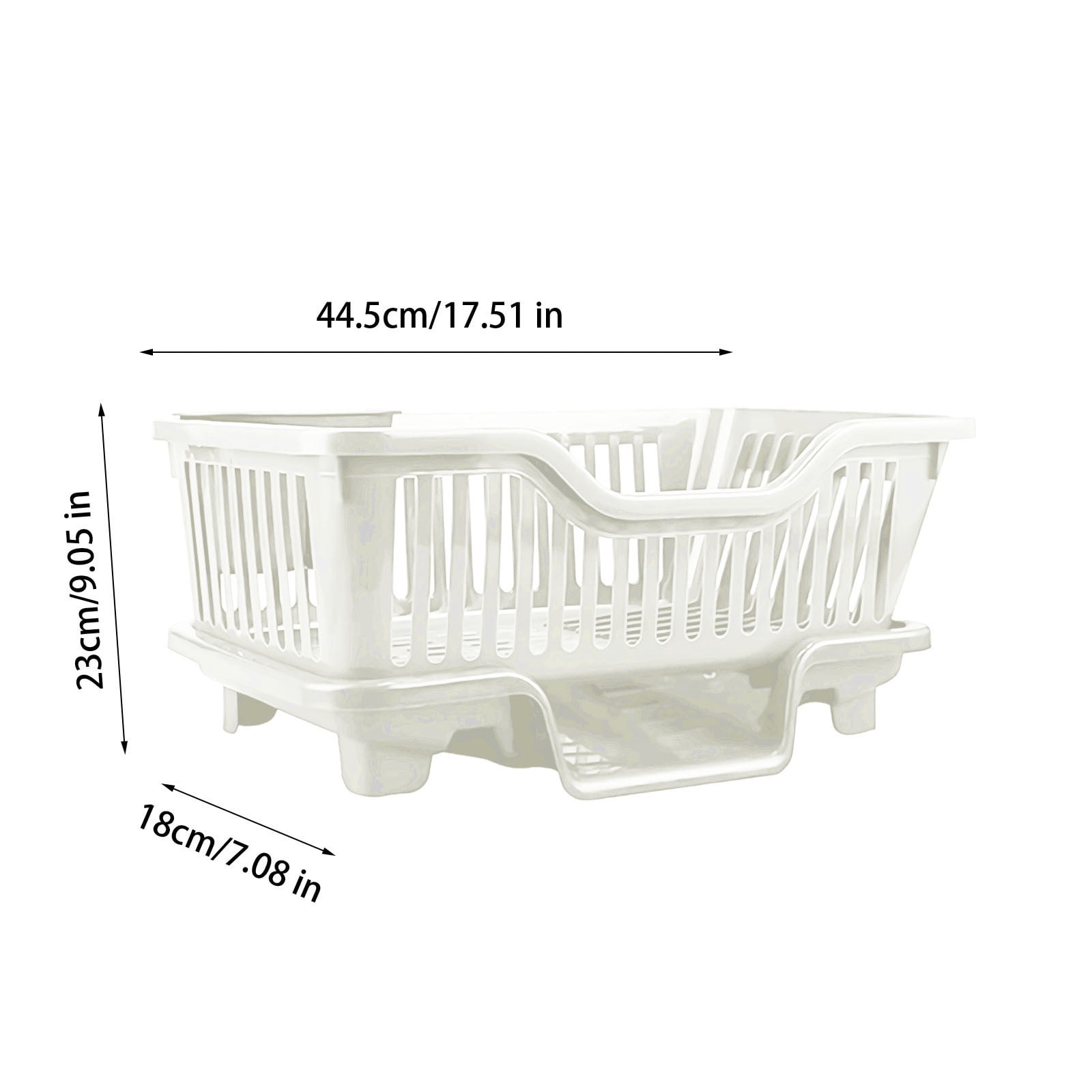 HBBKVI Kitchen Sink Storage Rack 17.5x9x7in Plastic Dish Drying Rack Kitchen Small Bowl Cabinet Bowl Box Water Filter Bowl Chopstick Basket Bowl Rack Rack Sink Storage Rack
