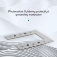 thumbnail image 2 of 50pcs Solar Panel Pv Grounding Clip Washer Spacer 42x50mm Hao, 2 of 5