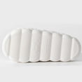 thumbnail image 5 of SKIYLEVZ Winter Fuzzy Slippers for Women Cozy Flat Platform House Slippers with Comfortable Soft Arch Fleece Lined Slipper Slip On Footwear Winter Fashion Home Slipper, 5 of 9