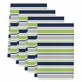 thumbnail image 2 of Green Gray Striped Kitchen Towels Set of 4, Farmhouse Stripes Modern Abstract Art Absorbent Dish Towels for Kitchen, Microfiber Hand Towel, Quick Drying Tea Towel for Cleaning Decorative Dishcloths, 2 of 7