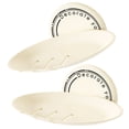 thumbnail image 6 of NIYANGLE 2Pcs ABS Soap Dish for Shower Wall Adhesive Backing Self Draining Soap Tray, 6 of 8