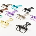 thumbnail image 6 of 14 Pcs Metal Wire Clips Hollow Out Stationary Clips Long Tail Binder Clips, 6 of 10