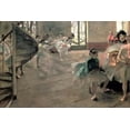 thumbnail image 1 of "The Rehearsal, Degas - CANVAS OR PRINT WALL ART", 1 of 1