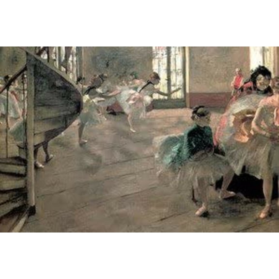 "The Rehearsal, Degas - CANVAS OR PRINT WALL ART"